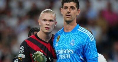 Thibaut Courtois explains how Man City exploited Real Madrid's Erling Haaland tactics
