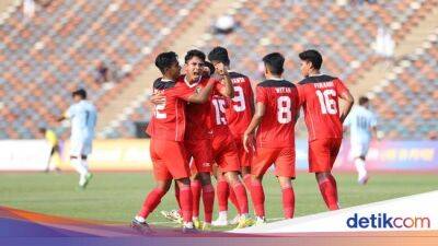 SEA Games 2023: Indonesia vs Kamboja 1-1 di Babak Pertama