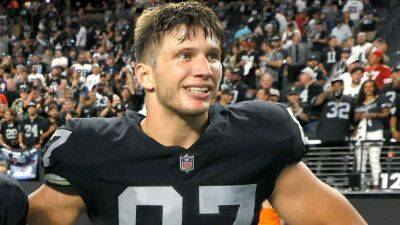 Jeremy Fowler - Agent - TE Foster Moreau to Saints after cancer diagnosis - ESPN - espn.com -  Las Vegas -  New Orleans - county Oakland