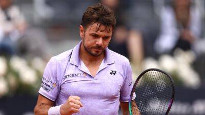 Stanislas Wawrinka says his 'level is great' as he reaches Italian Open second round, Kyle Edmund bows out