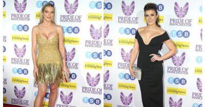 Harry Maguire - Fern Hawkins - Amanda Holden - Janette Manrara - Faye Windass - Helen Flanagan - Ellie Leach - Stars including Helen Flanagan and Kym Marsh dazzle on Pride of Manchester 2023 red carpet - manchestereveningnews.co.uk - Manchester - South Africa - county Will