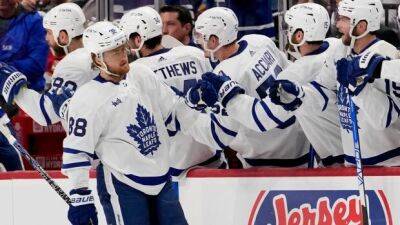 Maple Leafs stave off elimination with Game 4 win over Panthers