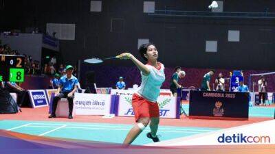 Amalia Cahaya Pratiwi - SEA Games 2023: Indonesia Raih Perak Bulutangkis Beregu Putri - sport.detik.com - Indonesia - Thailand