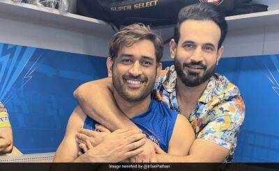 "Seeing MS Dhoni Limping Breaks My Heart": Irfan Pathan's Emotional Post On Close Friend