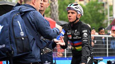 Remco Evenepoel's 'great champion' dream at risk from crashes – Jonathan Vaughters on Giro d'Italia mayhem