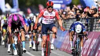 Mads Pedersen completes Grand Tour grand slam at Giro