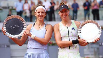 Madrid Open issues apology to women’s doubles finalists amid accusations of sexism