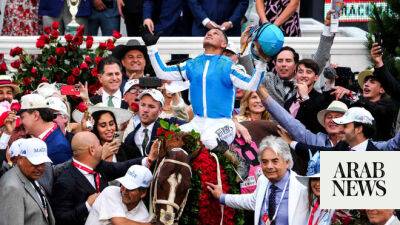 Kylian Mbappe - Tiger Woods - Brooks Koepka - Alexandre Lacazette - Phil Mickelson - Europa League - Kentucky Derby winner Mage is on track to run in the Preakness, pursue Triple Crown - arabnews.com -  Kentucky - Saudi Arabia - Venezuela -  Baltimore