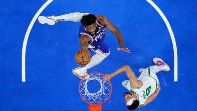 Joel Embiid - Tyrese Maxey - Jayson Tatum - 'We know what we got to do'; Sixers regrouping after 'tough" G6 loss - ESPN - espn.com -  Boston - county Wells