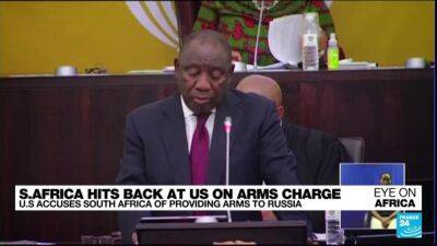 South Africa rejects US accusations it has provided arms to Russia
