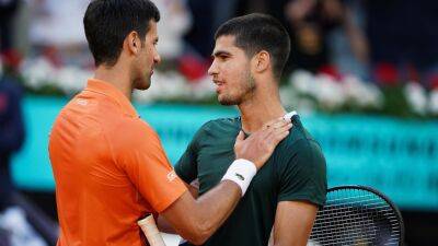 Novak Djokovic says Carlos Alcaraz is 'the player to beat' on clay ahead of Italian Open in Rome