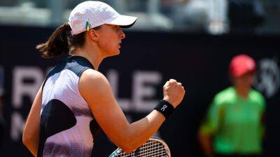 Iga Swiatek begins bid for third straight Italian Open title with double-bagel win over Anastasia Pavlyuchenkova