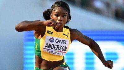 Britany Anderson, world 100m hurdles silver medalist, to miss track season - nbcsports.com -  Doha -  Tokyo - Slovenia - Nigeria - Jamaica - county Anderson