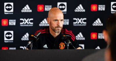 Every word Erik ten Hag said in Manchester United press conference as injury blow confirmed