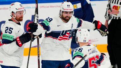 U.S. upsets defending champ Finland to open hockey worlds - ESPN - espn.com - Russia - Sweden - Finland - Ukraine - Germany - Usa - Canada - Belarus - Czech Republic - Latvia - Slovakia -  Riga