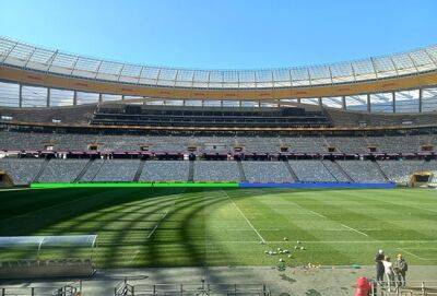 Dodgy Cape Town Stadium pitch looks set to hold up ... for one final hurrah