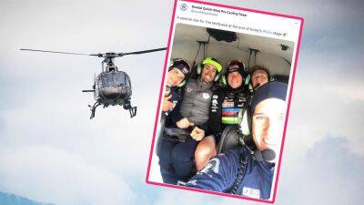 Giro d’Italia 2023: UCI 'condemns' use of helicopters at end of Stage 7, 'goes against fair play'