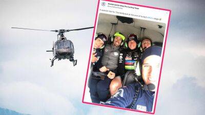 Giro d’Italia 2023: UCI 'condemns' use of helicopters at end of Stage 7, 'goes against fair play' - eurosport.com - Bahrain