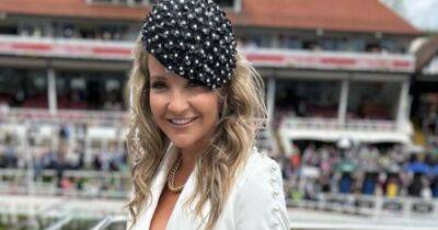 Helen Skelton's 'hotter than hot' races outfit at Marks and Spencer as she teases with glimpse of bra