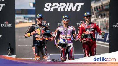 Klasemen MotoGP Usai Sprint Race di Le Mans: Bagnaia Mantap di Puncak
