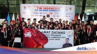 Airlangga Puji Kontingen Wushu Indonesia Juara Umum SEA Games 2023 - sport.detik.com - Indonesia