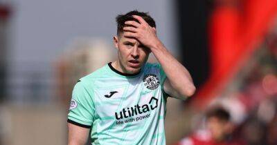 Lee Johnson - Kevin Nisbet - Kevin Nisbet absolved after Hibs penalty miss as Lee Johnson declares Aberdeen 'boxing match' would have been stopped - dailyrecord.co.uk -  Aberdeen