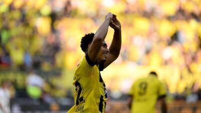 Borussia Dortmund 5-2 Borussia Monchengladbach - Jude Bellingham on target as Dortmund cruise to victory