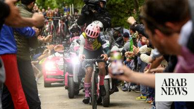 Tadej Pogacar - Geraint Thomas - Filippo Ganna - Primoz Roglic - Ireland’s Healy solos to Giro triumph as Evenepoel wobbles - arabnews.com - Manchester - Belgium - Italy - Norway - Ireland - Saudi Arabia -  Jeddah