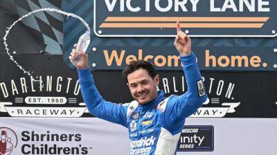 Kyle Larson wins NASCAR Xfinity Series race at Darlington Raceway