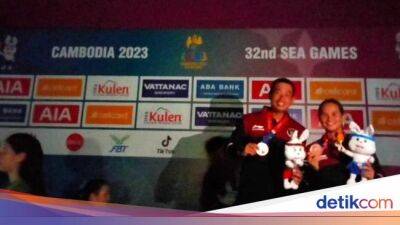 Dan Terjadi Lagi, Podium Juara Indonesia di SEA Games 2023 Tanpa Lampu