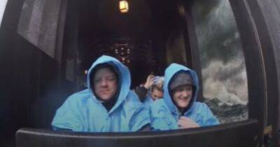 Our pals took a ride on the 'UK's wettest rollercoaster' - and filmed six minutes of pure mayhem - manchestereveningnews.co.uk - Britain - Manchester