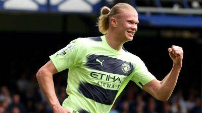 Everton 0-3 Manchester City: Erling Haaland on target again as Pep Guardiola's side stroll to win at Toffees
