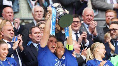 Chelsea 1-0 Manchester United: Sam Kerr goal hands Emma Hayes' Blues an FA Cup final hat-trick