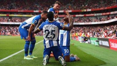 Brighton all but end Arsenal's title hopes