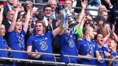 Emma Hayes - Sam Kerr - Katie Zelem - Leah Galton - Ella Toone - Sam Kerr with the goal as Chelsea win third straight FA Cup - rte.ie - Manchester - Madrid