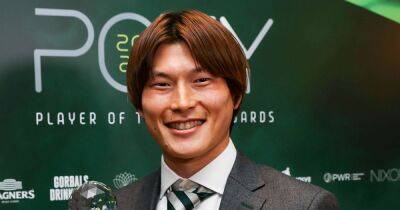 Kyogo wins Celtic Player of the Year as Japanese talisman makes it a Treble of individual awards - dailyrecord.co.uk - Scotland - Japan
