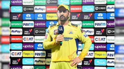 MS Dhoni Explains What "Made The Difference" For KKR In Win Over CSK