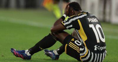 Paul Pogba leaves field in tears as ex-Manchester United player's Juventus comeback cut short