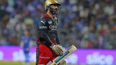 IPL 2023: Dinesh Karthik Registers Unwanted Batting Record During Match Against RR
