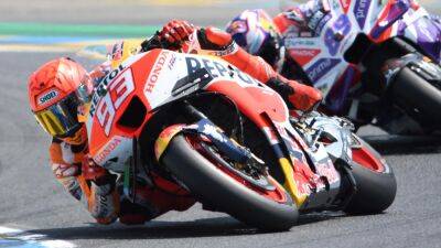 MotoGP Le Mans: Marc Marquez says debut on Kalex chassis was ‘small help’ but 'not the solution’ in bid for improvement