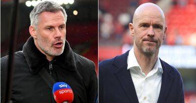 Jamie Carragher snubs Manchester United boss Erik ten Hag as he names nine manager of the year candidates