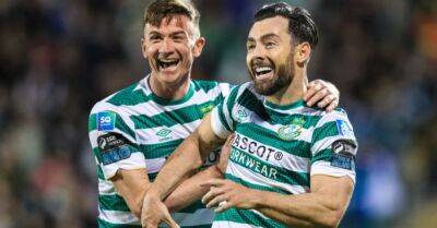Shamrock Rovers - Stephen Bradley - Michael Duffy - Derry City - Shamrock Rovers from behind to defeat St Patrick's Athletic and remain top - breakingnews.ie - Ireland - Jordan -  Derry