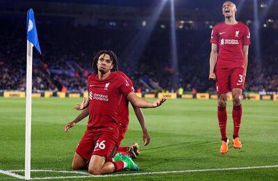 Curtis Jones - Luis Díaz - Trent Alexander-Arnold - Leicester City - Liverpool maintain top-4 charge to push Leicester closer to relegation - news24.com - Manchester -  Leicester -  Newcastle - Liverpool