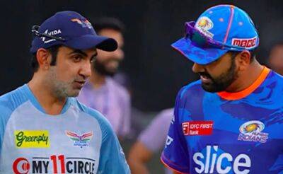 Watch: What Happened When Gautam Gambhir Met Rohit Sharma Ahead Of IPL 2023 Clash
