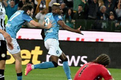 Osimhen, Lookman nominated for Serie A team of the season