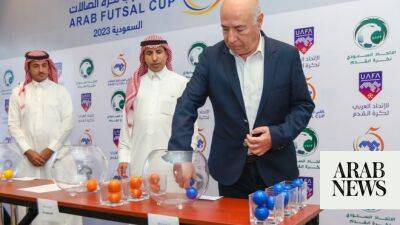 Groups drawn for 7th edition of Arab Futsal Cup in Jeddah