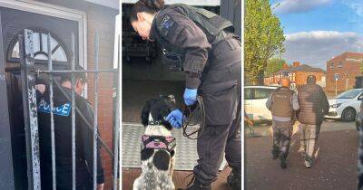 Two arrests as Bentley, bags of cash and 'counterfeit goods' seized in blitz on money laundering - manchestereveningnews.co.uk - Manchester