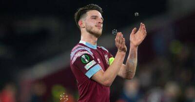 Declan Rice - Jude Bellingham - David Moyes - David De-Gea - West Ham 'put off' Declan Rice talks amid Manchester United links and more transfer rumours - manchestereveningnews.co.uk - Manchester - Germany - Spain - Mexico -  Amsterdam