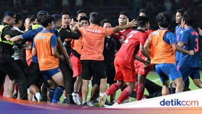 Tim Indonesia - Sea Games - Media Internasional Heboh Beritakan Ribut-ribut Indonesia vs Thailand - sport.detik.com - Indonesia - Thailand - Oman -  Phnom Penh