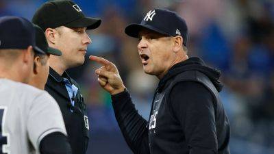 John Schneider - Aaron Boone - Blue Jays - Yankees, Blue Jays coaches get into petty war of words following sign-stealing drama - foxnews.com - New York -  New York - county Centre - county Rogers